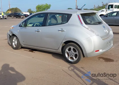 2011 Nissan Leaf Sl z USA, uszkodzony, nr VIN JN1AZ0CP6BT001077